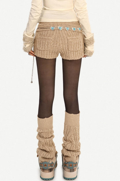 Pure Desire Knitted Shorts