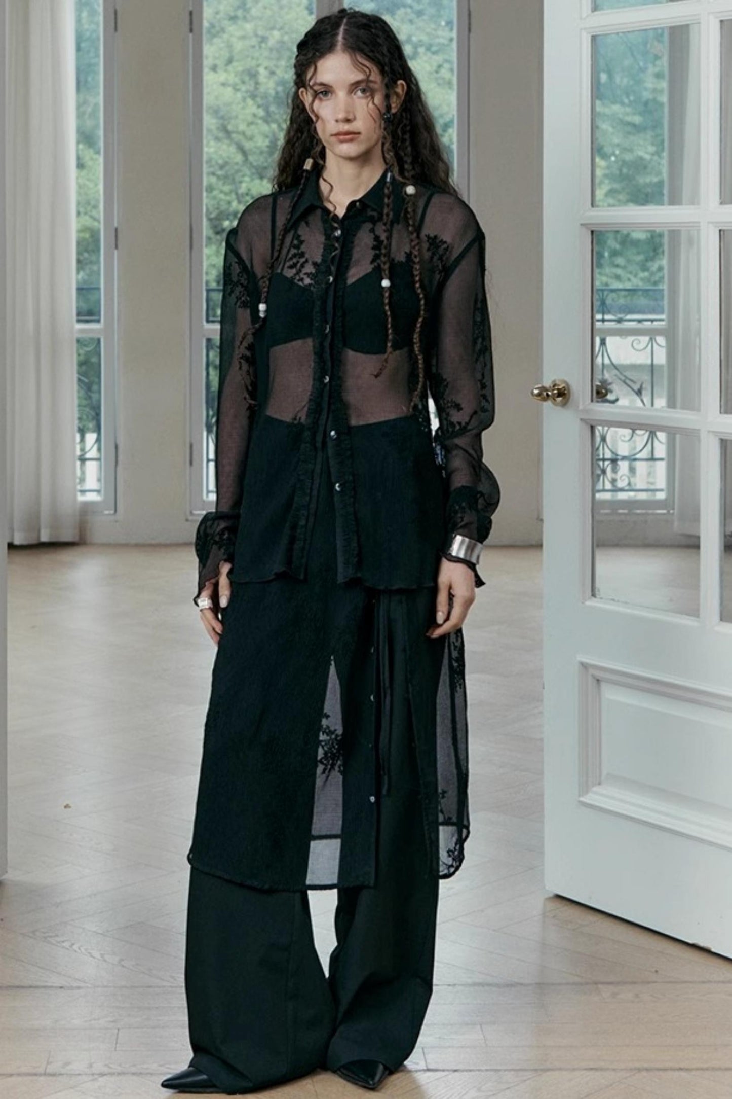 French Layered Sunscreen Top