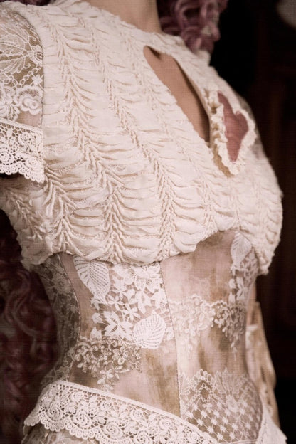 Vintage Lace Summer Top