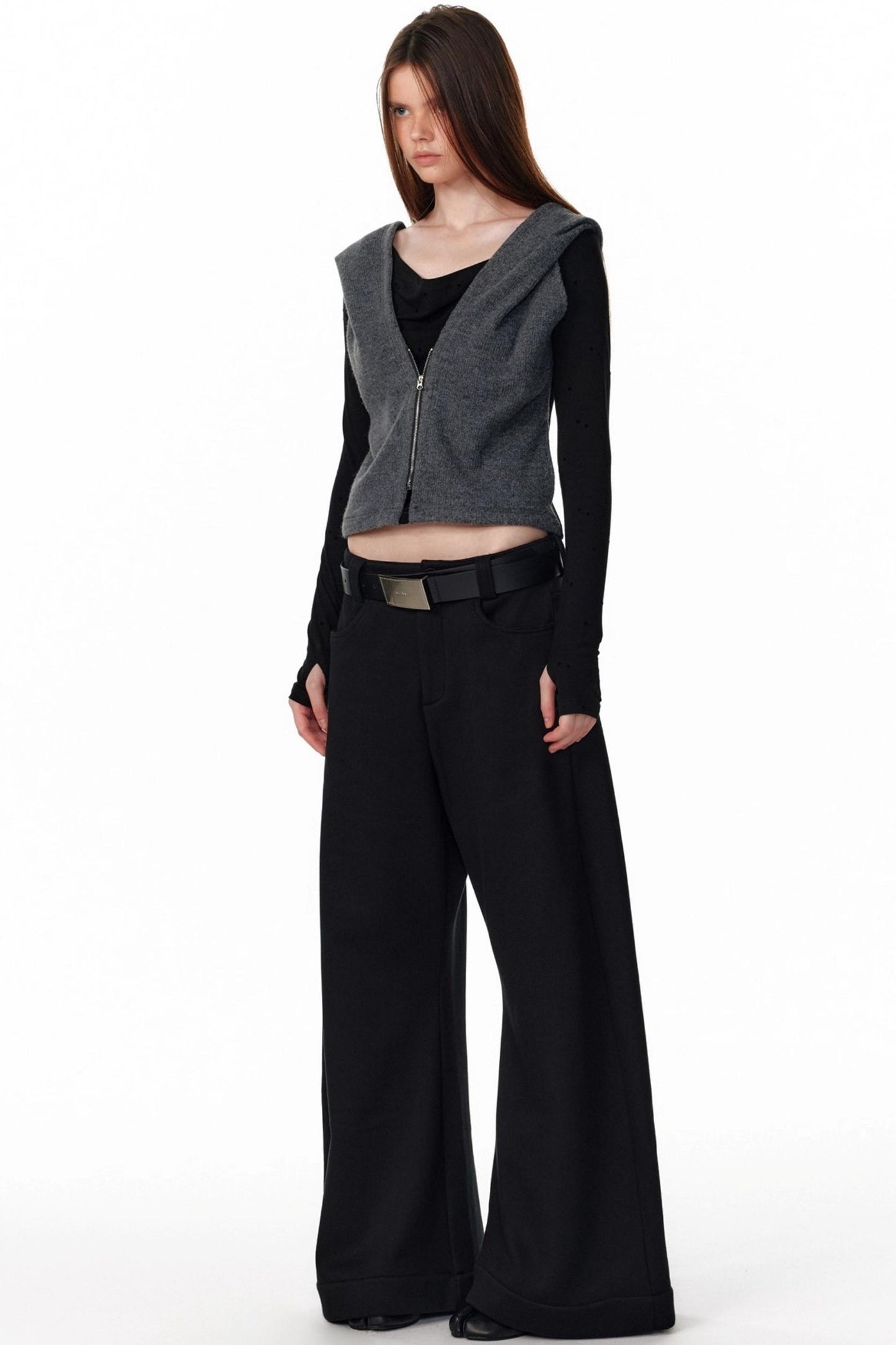 Retro Plaid Fleece Lined Sweatpants