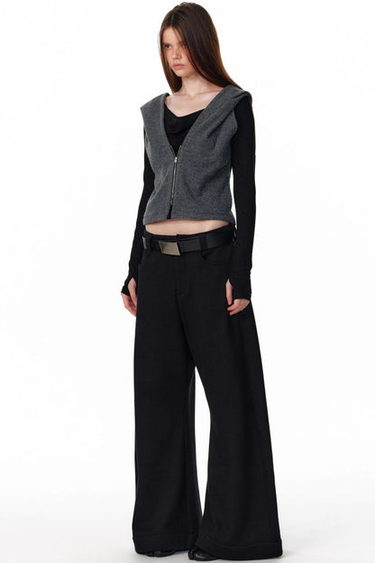 Retro Plaid Fleece Lined Sweatpants