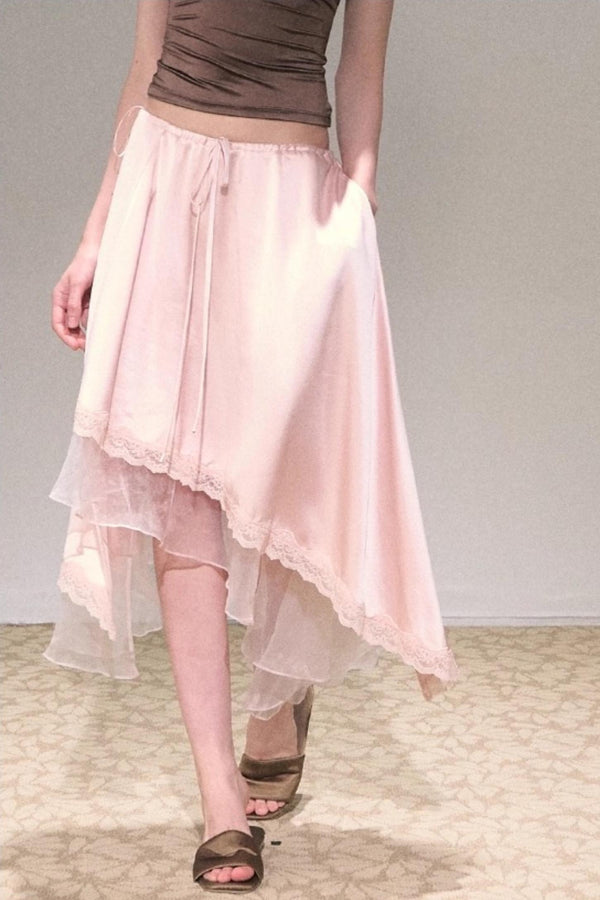 Naia Organ Acetate Skirt