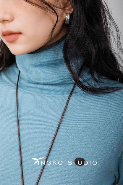 Haze Blue Two-Piece Sweater