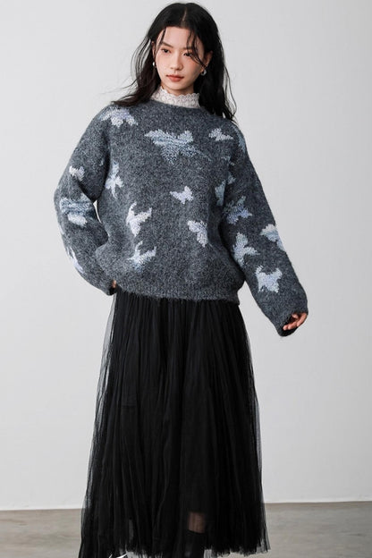 Flowing Cloud Gauze Skirt