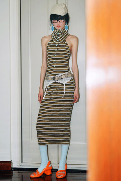 Backless Retro Dress