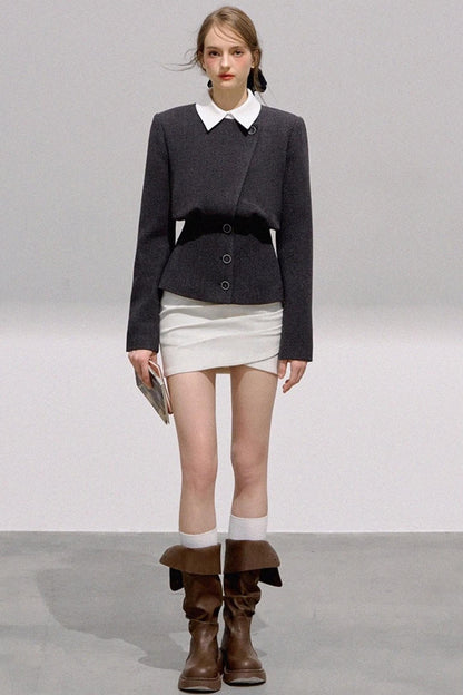 Urban Lapel Wool Jacket Set-Up