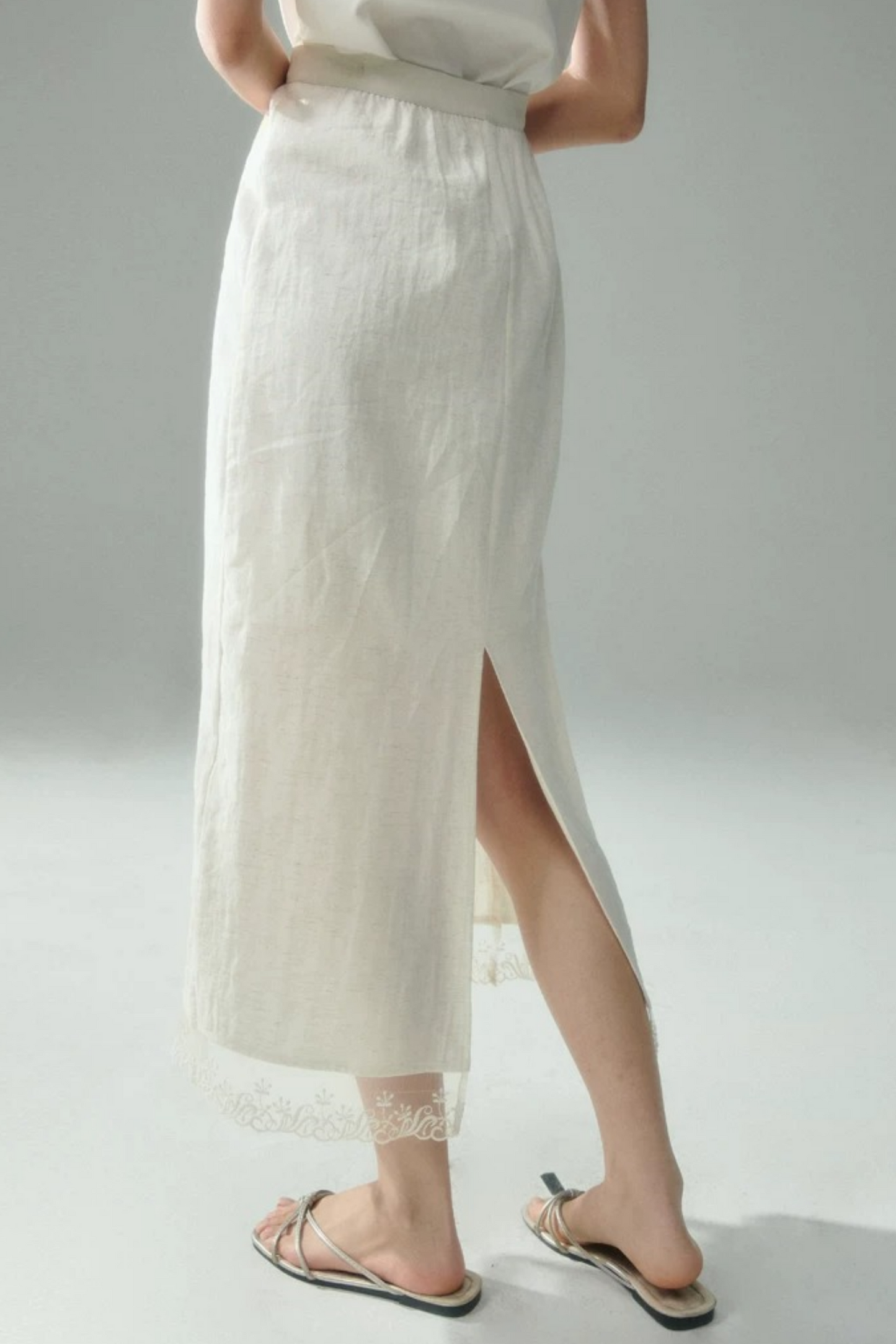 Pony Embroidery Cotton Linen Set-Up