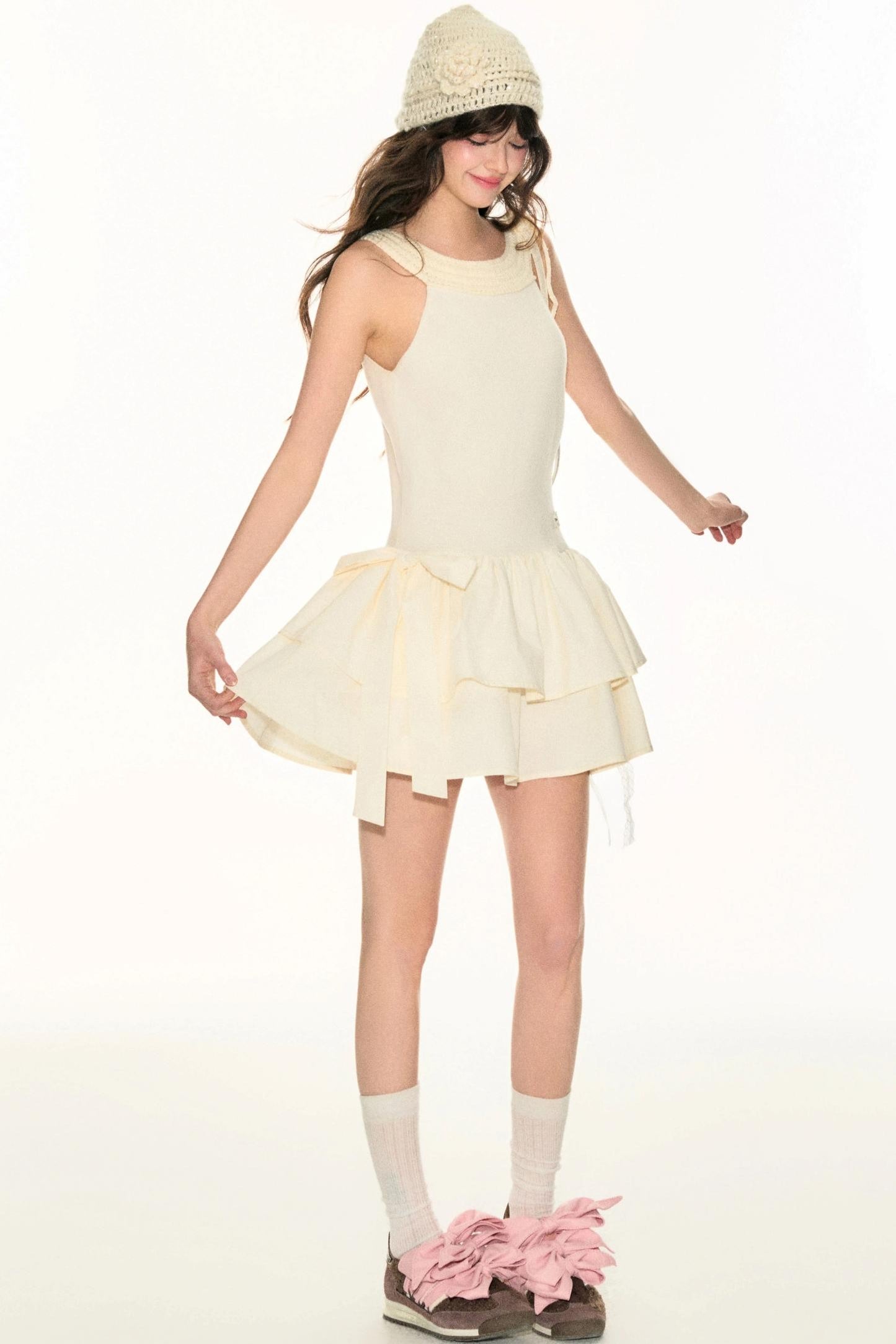 Halterneck Tie Dress