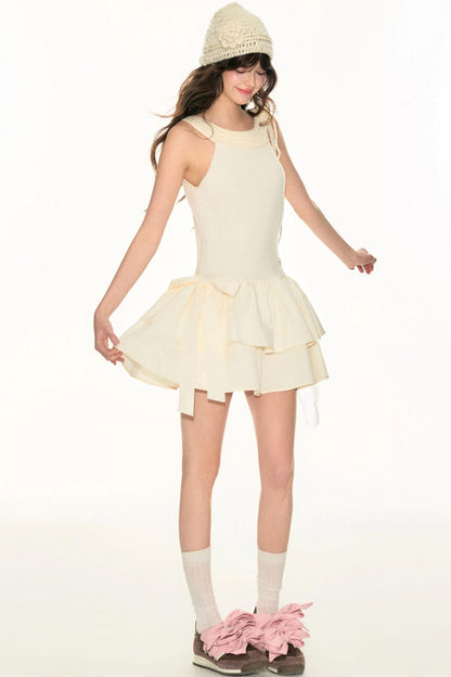 Halterneck Tie Dress