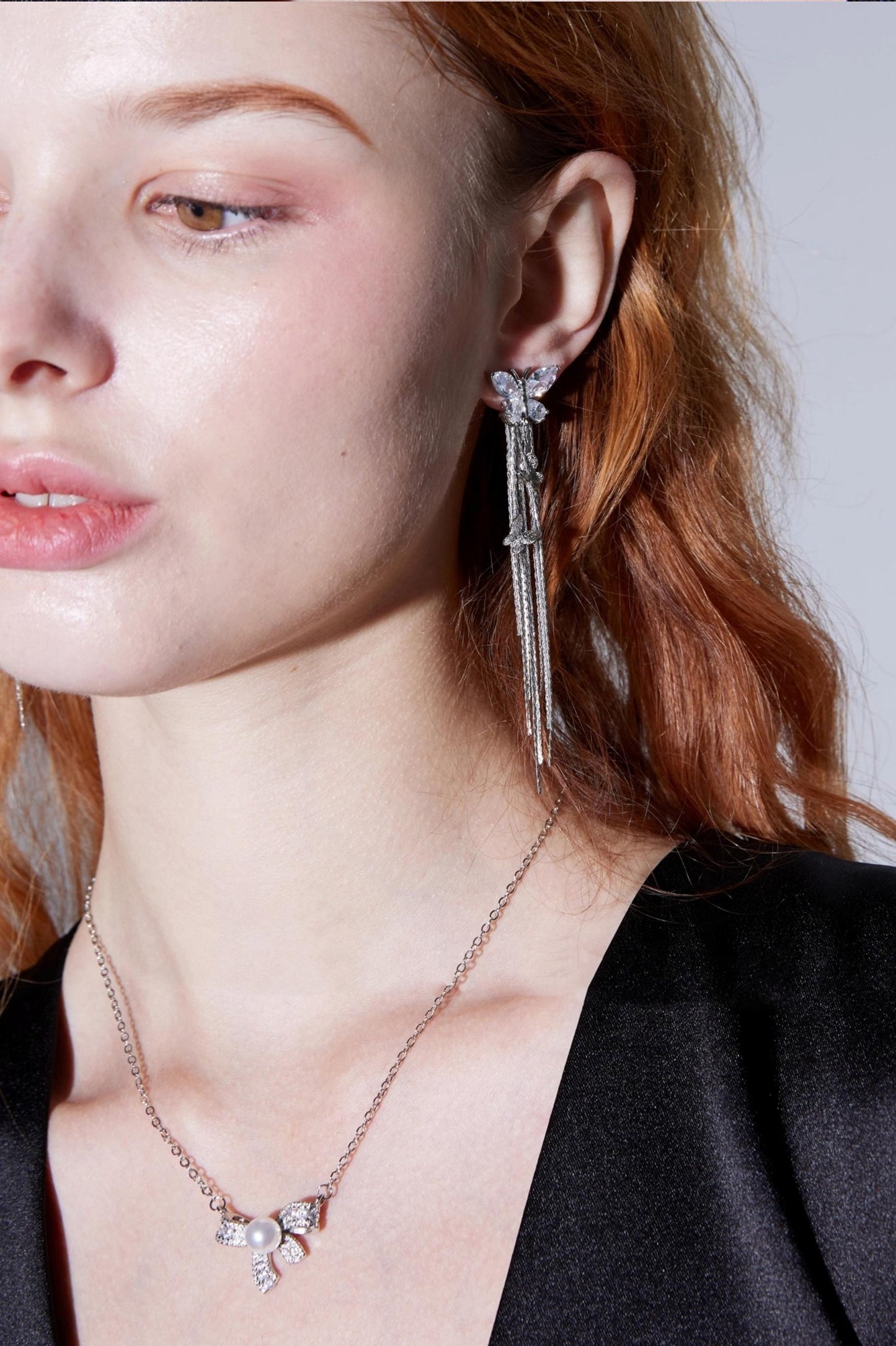 Fish-Princess Bow Necklace