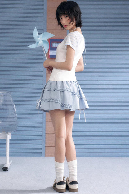 Oceanic Spirit Patchwork Tee