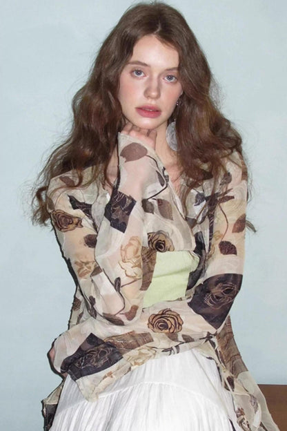 Summer Lace Long Cardigan