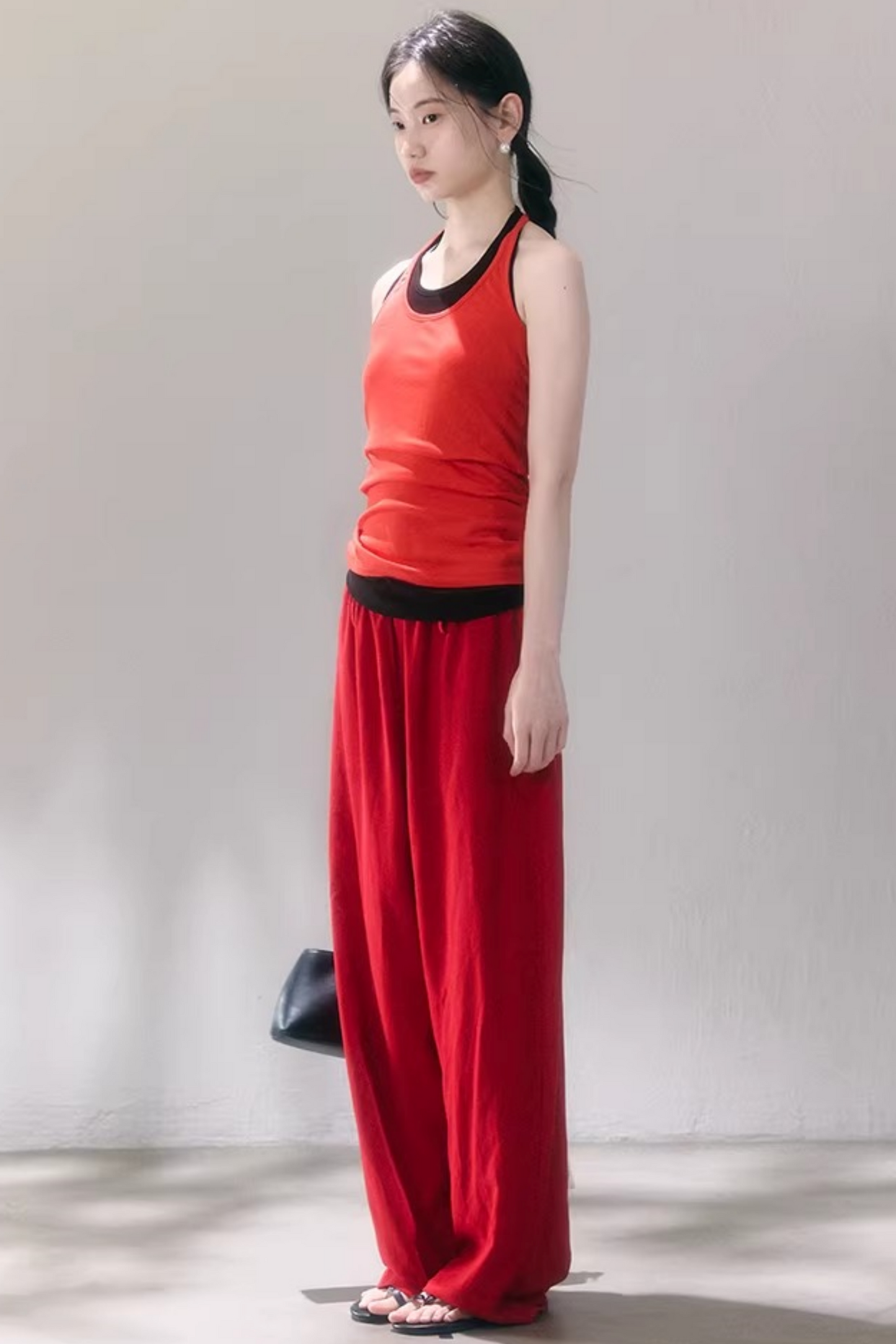Layered U-Neck Camisole Top