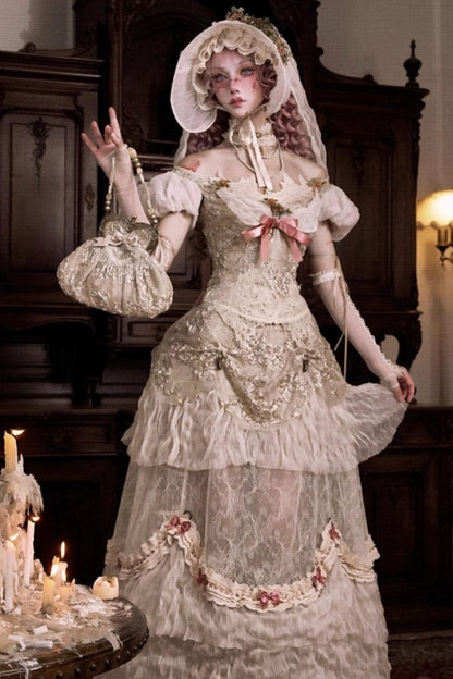 Elegant French Vintage Skirt Set-Up