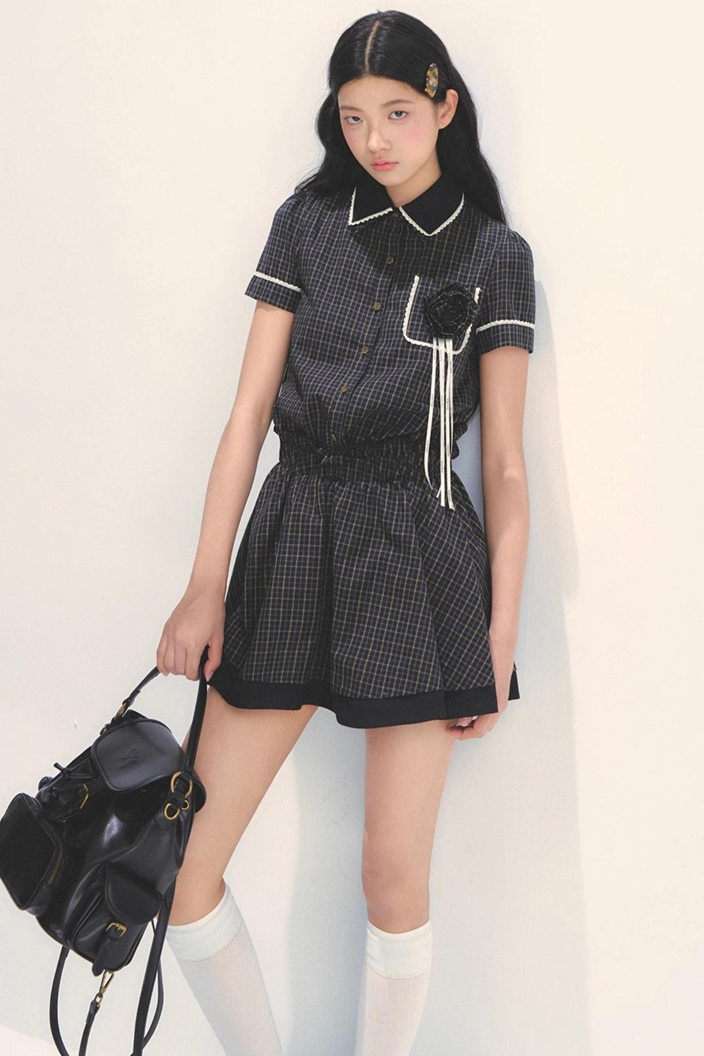 Vintage Plaid Dress
