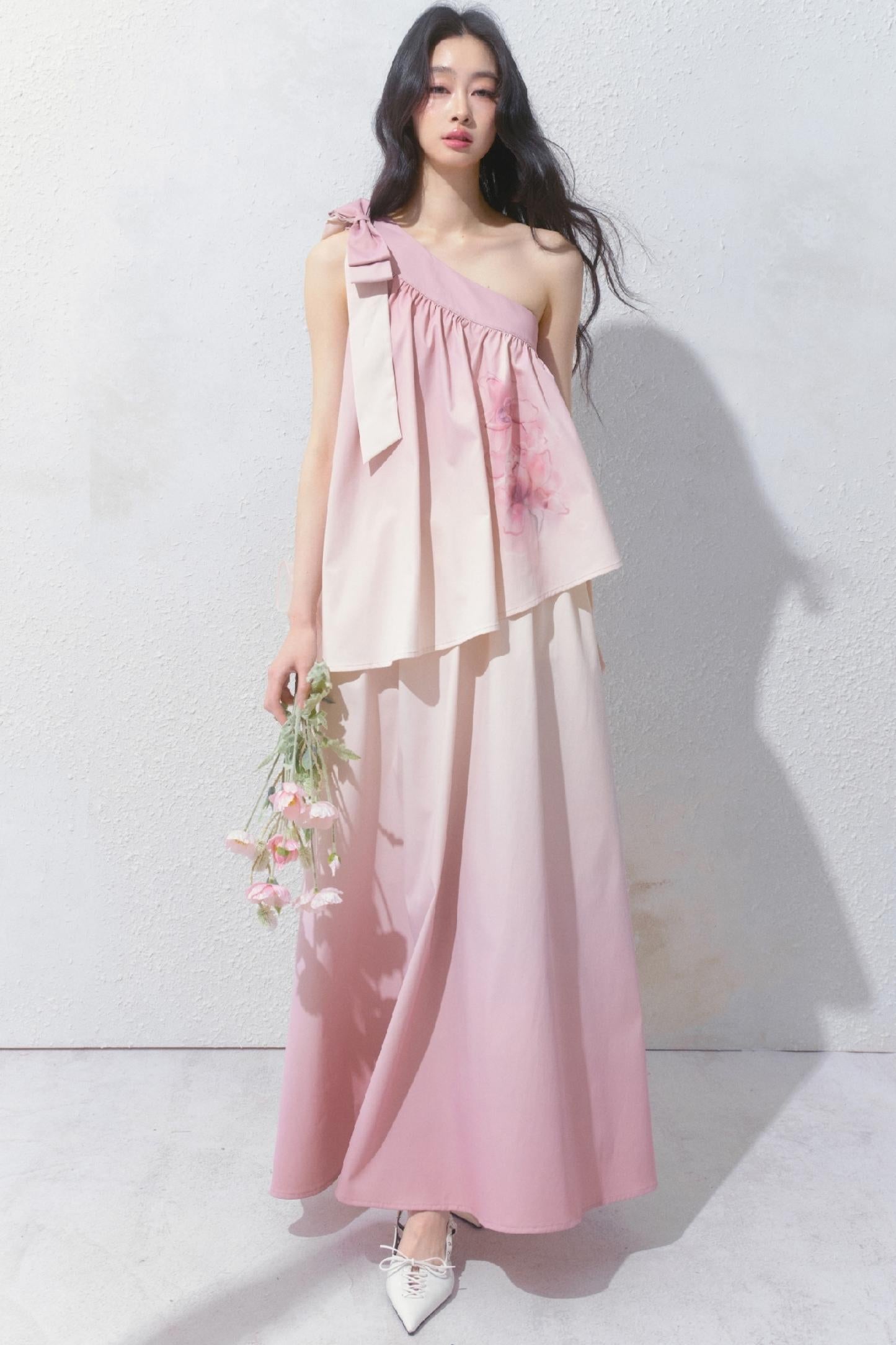 Spring Blossom Tea Dress