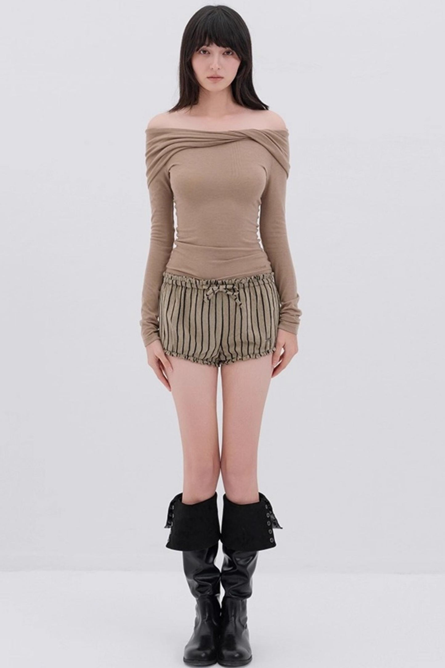 Romantic One-Shoulder Top