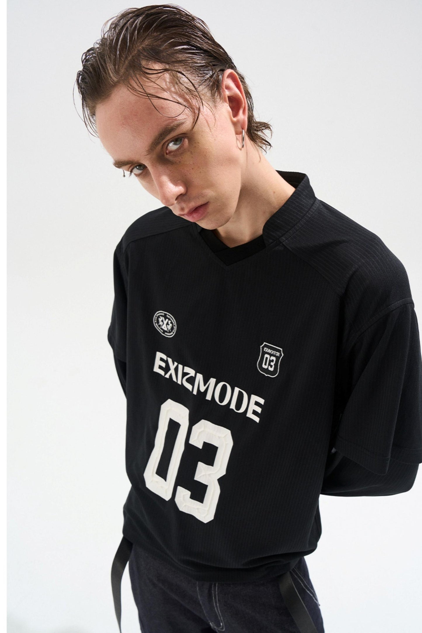 Striped Jersey Long Sleeve T-Shirt