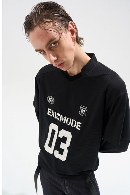 Striped Jersey Long Sleeve T-Shirt