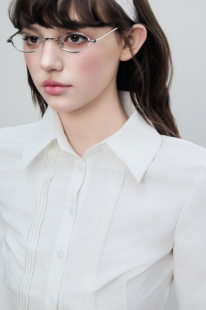 Slimming Stripe Blouse