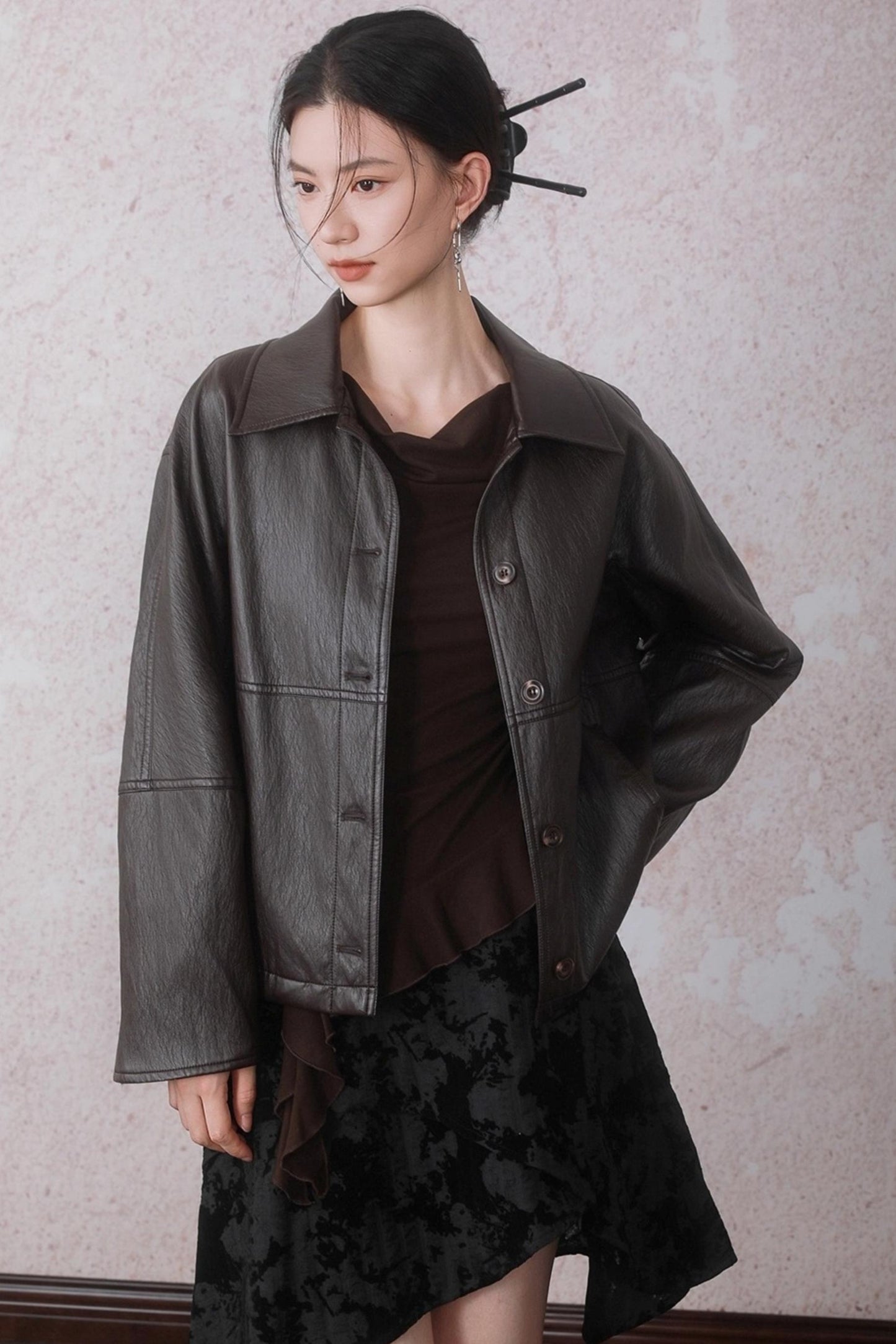 Autumn Cocoa Brown T-shirt