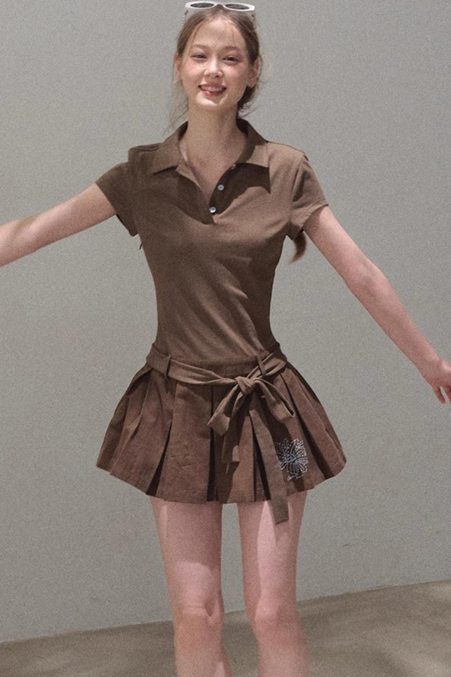 Cool Cotton Polo Dress