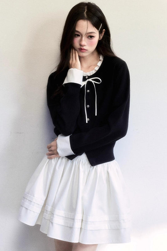 Sweetheart Ballet Cardigan Set-Up