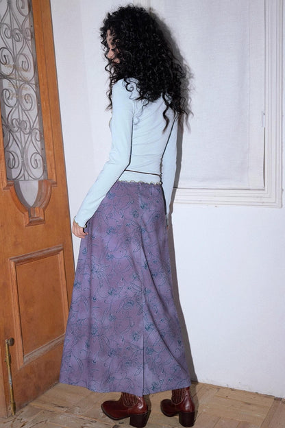 Floral Philosophy Skirt