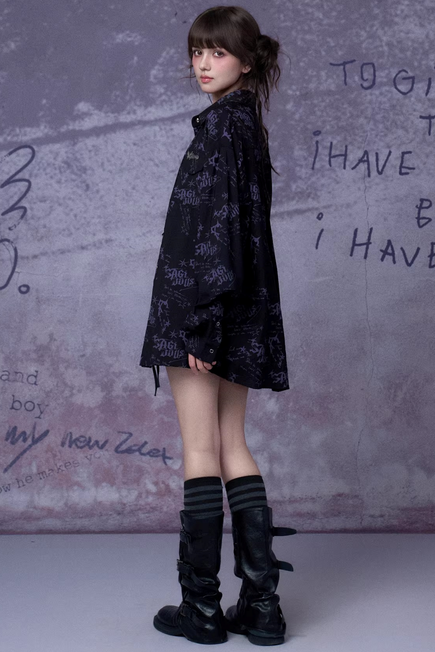 Youthful Spirit Printed Blouse