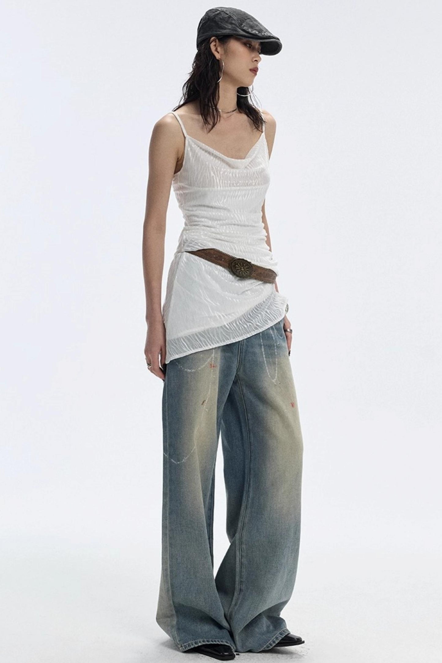 Sparkling Zebra Swing Dress