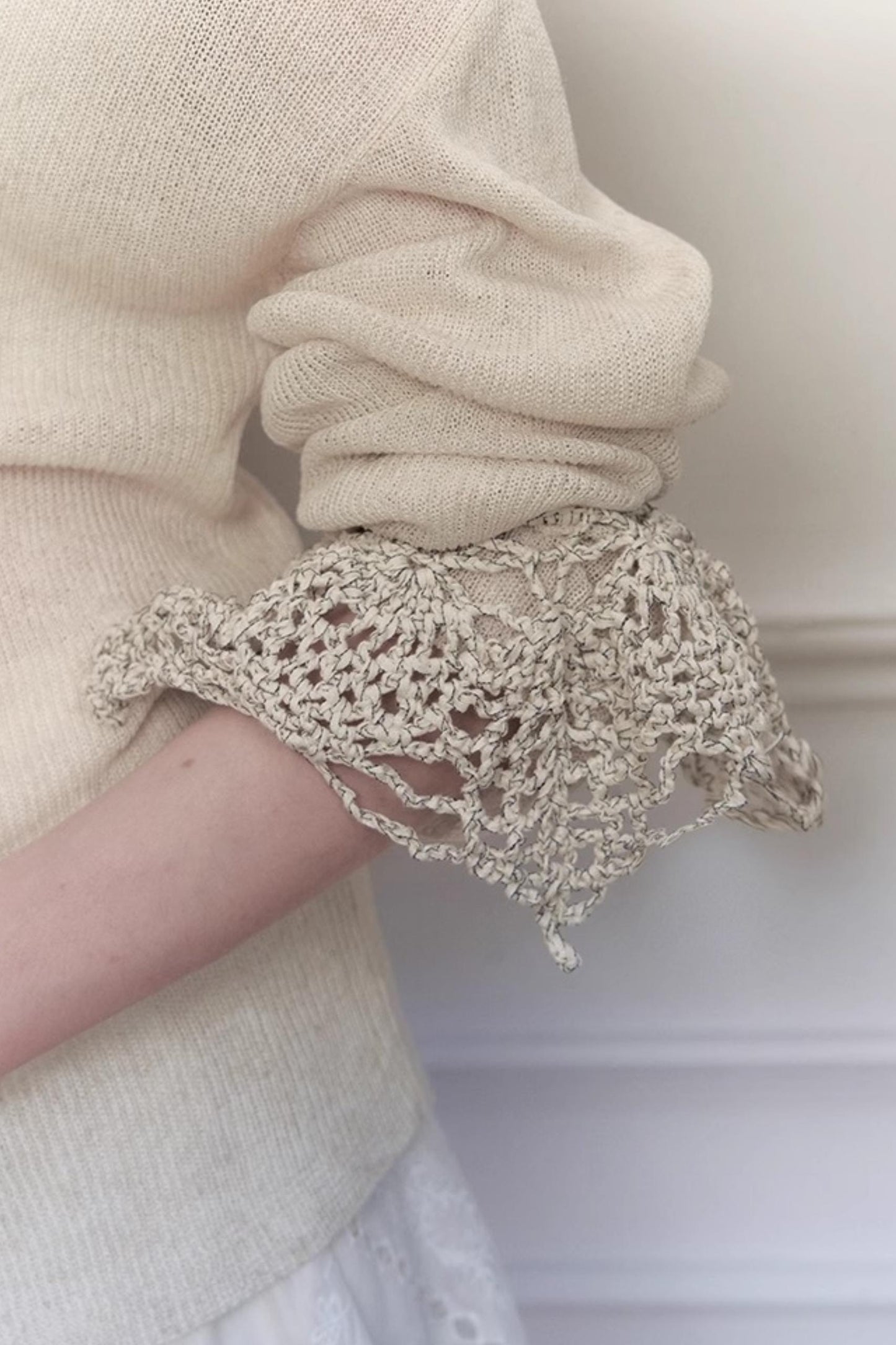 Floral Knitted Headband