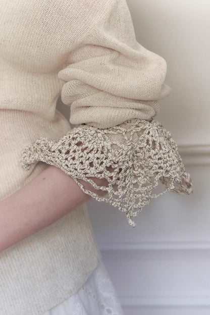 Floral Knitted Headband