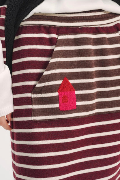 Colorful 3D Embroidery Skirt