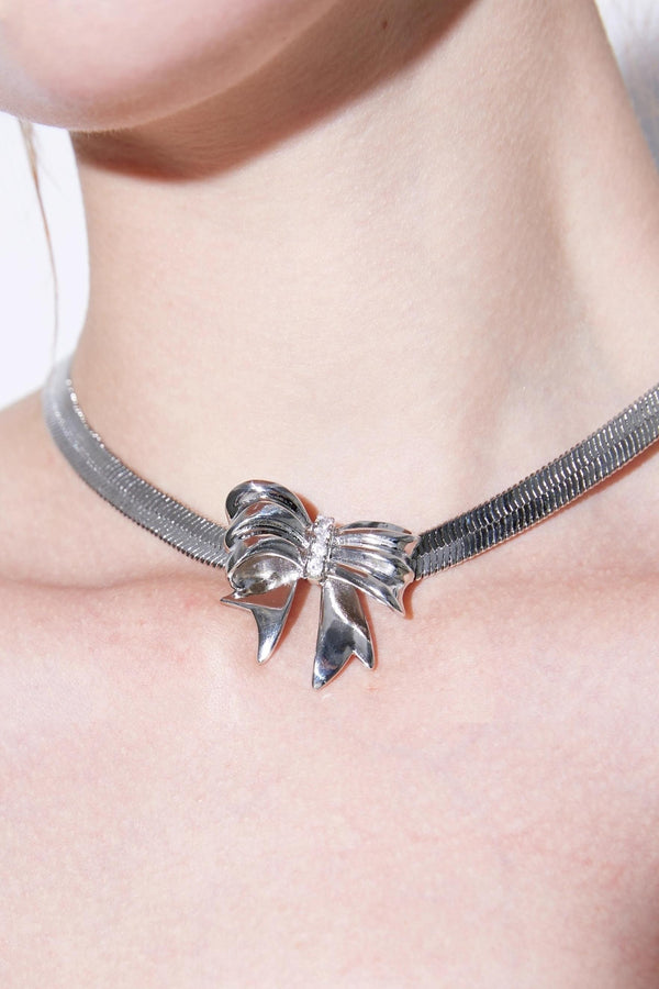 Sweet Sparkling Zircon Collarbone Necklace