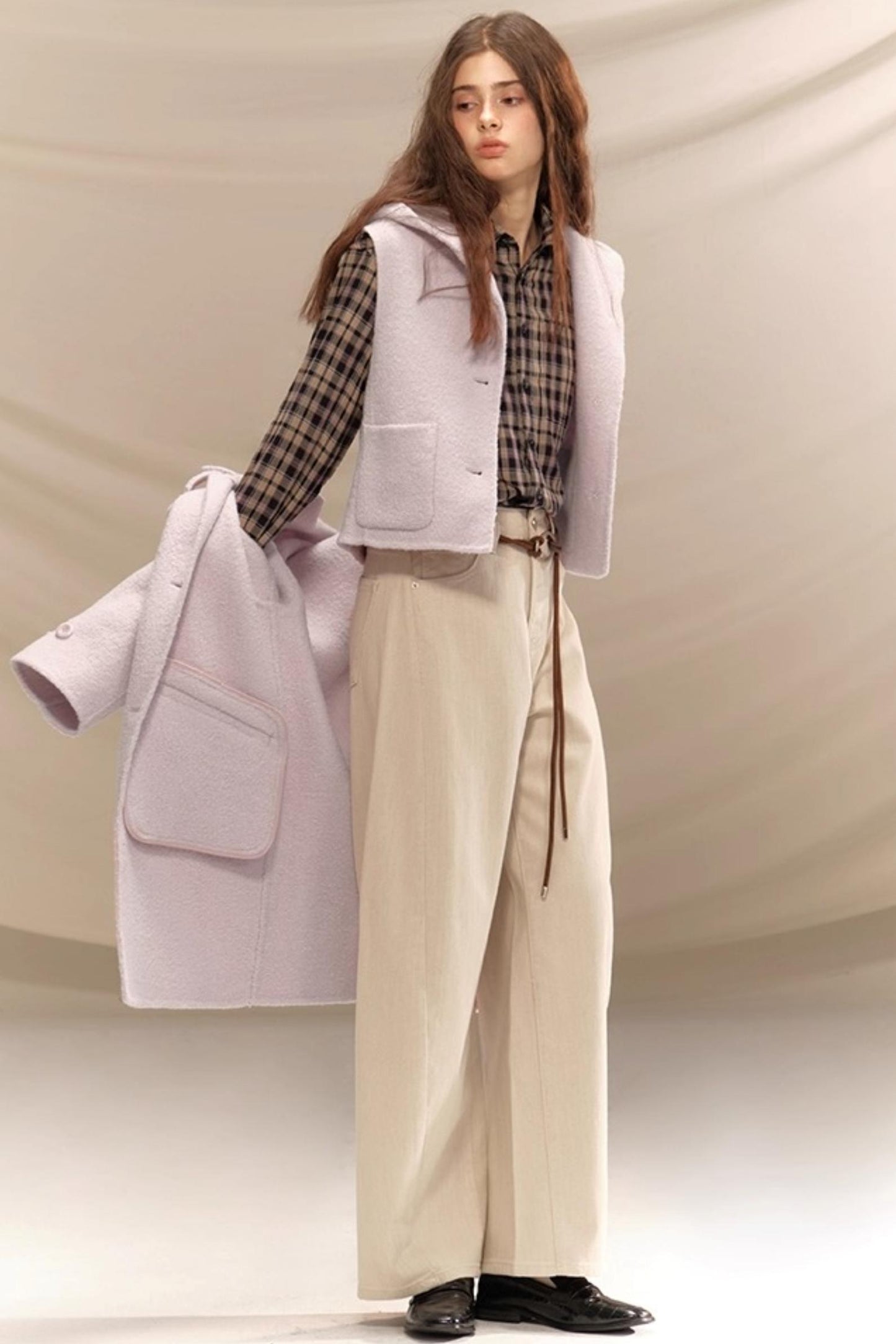 Twilight Apricot Twill Trousers