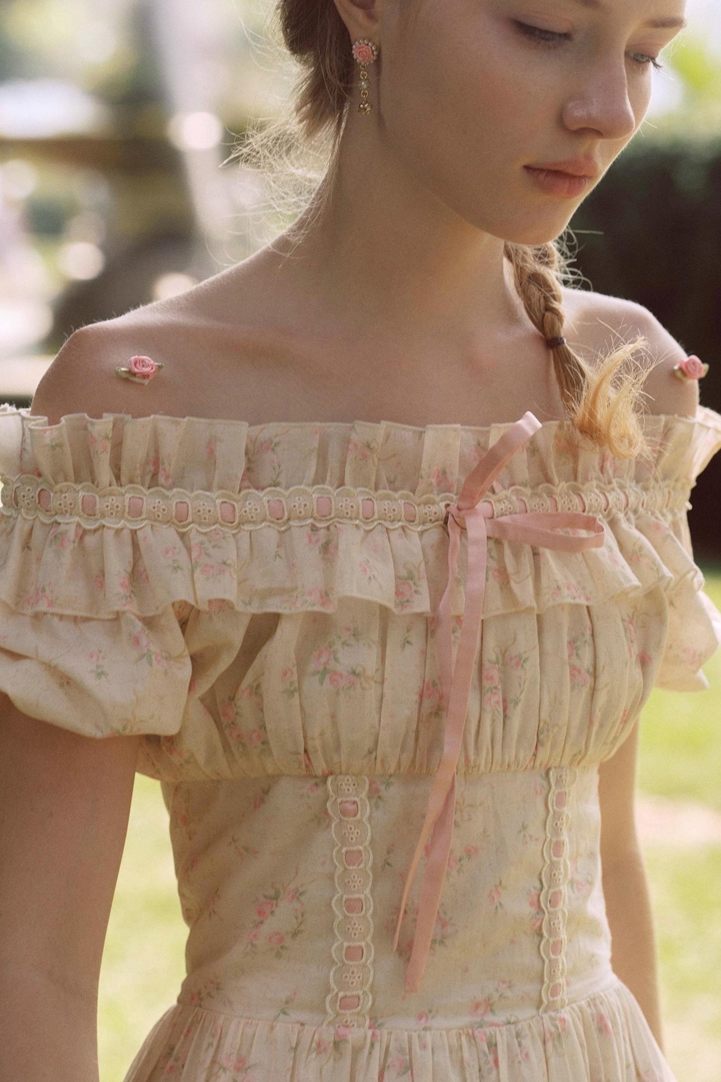 Pastoral Cotton Dress