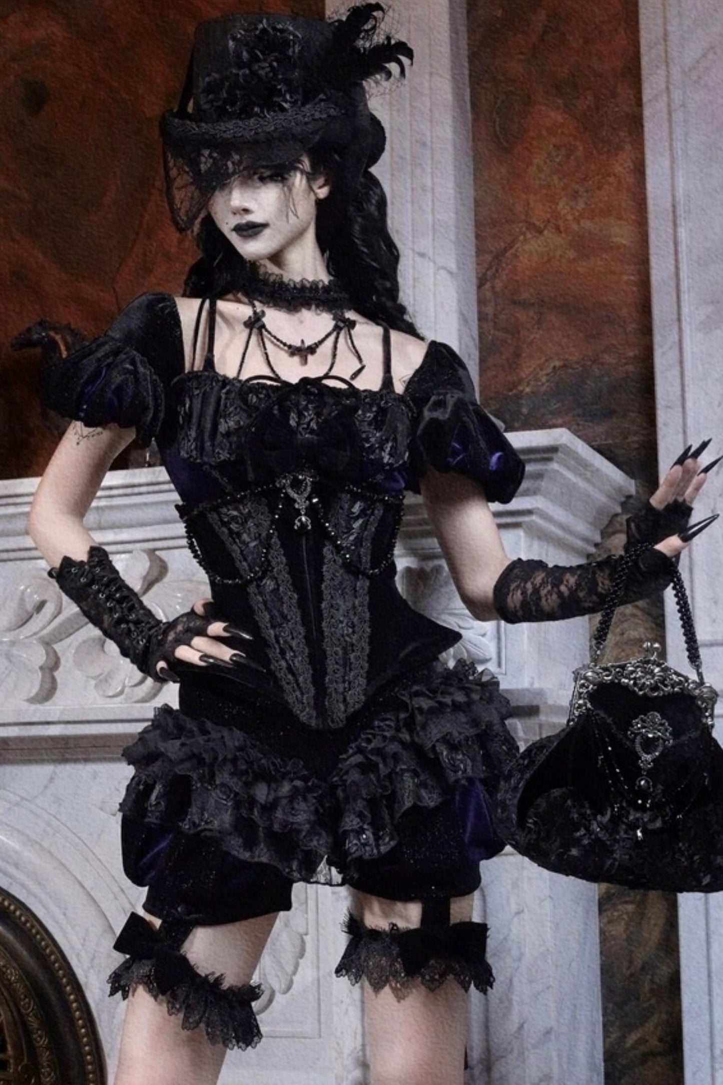 Velvet Pumpkin Pants