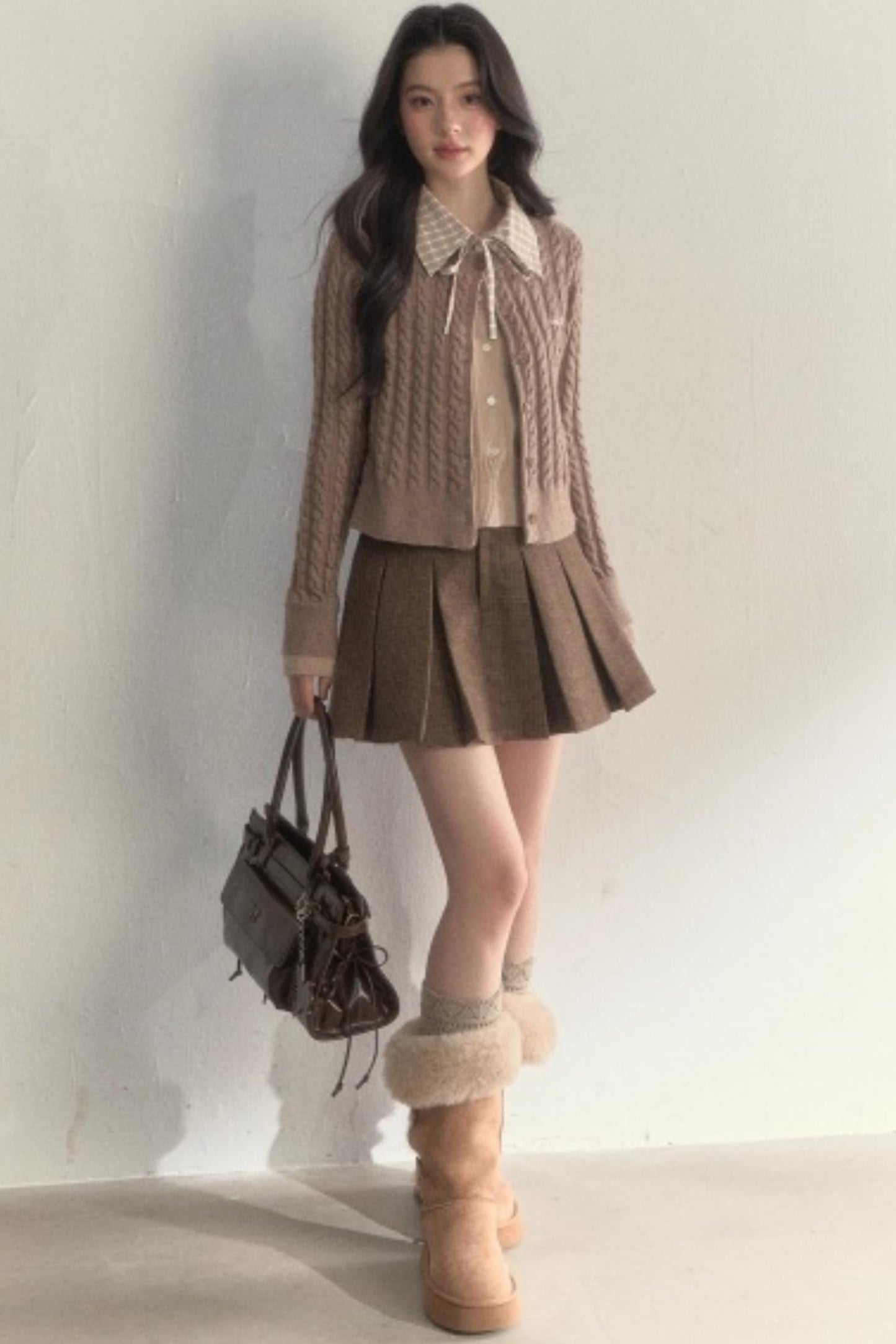 Fake Two Gentle Knit Sweaters