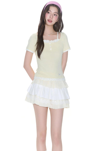Floral Short Sleeve T-Shirt