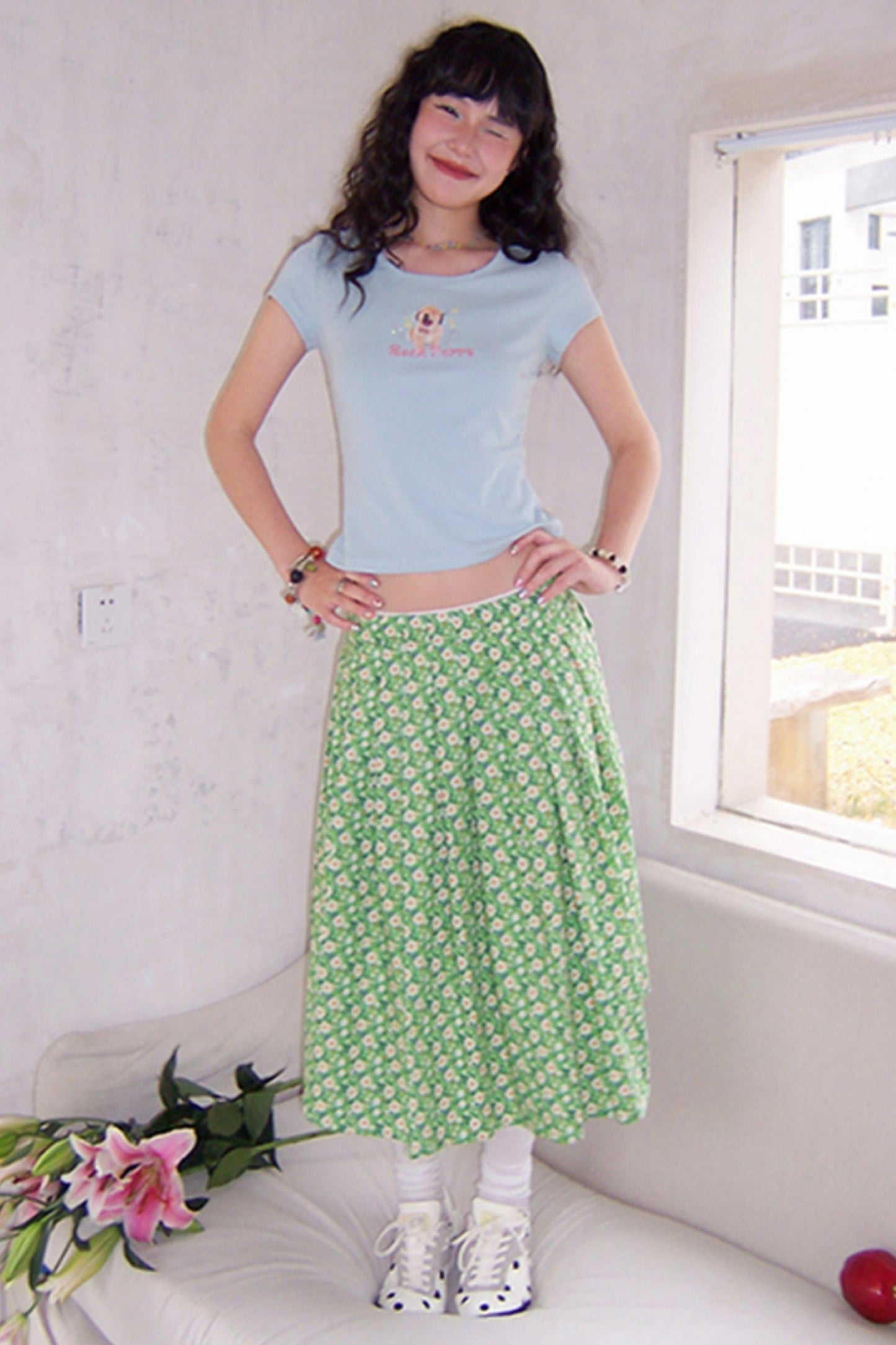 Green Meadow Skirt