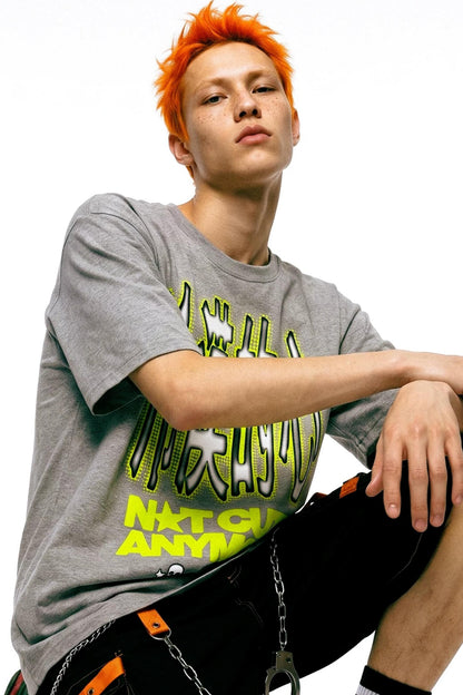 T-Shirt mit gleichgültigem Herz