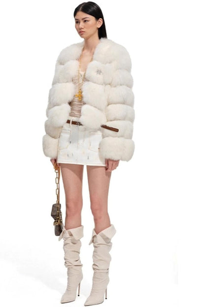 Polar Denim Twill Skirt