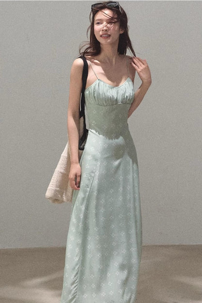 Summer Halter A-Line Dress