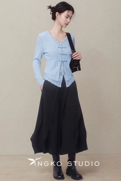 Ingko Cloud Blue Cardigan