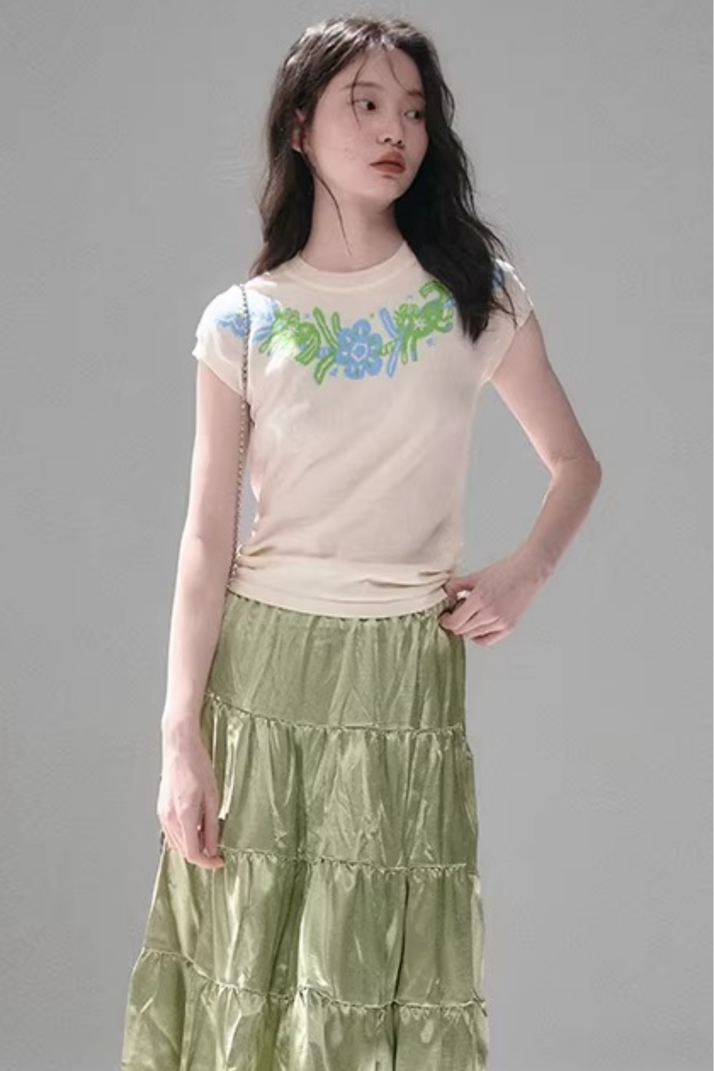 Little Horse Jacquard Cotton Top