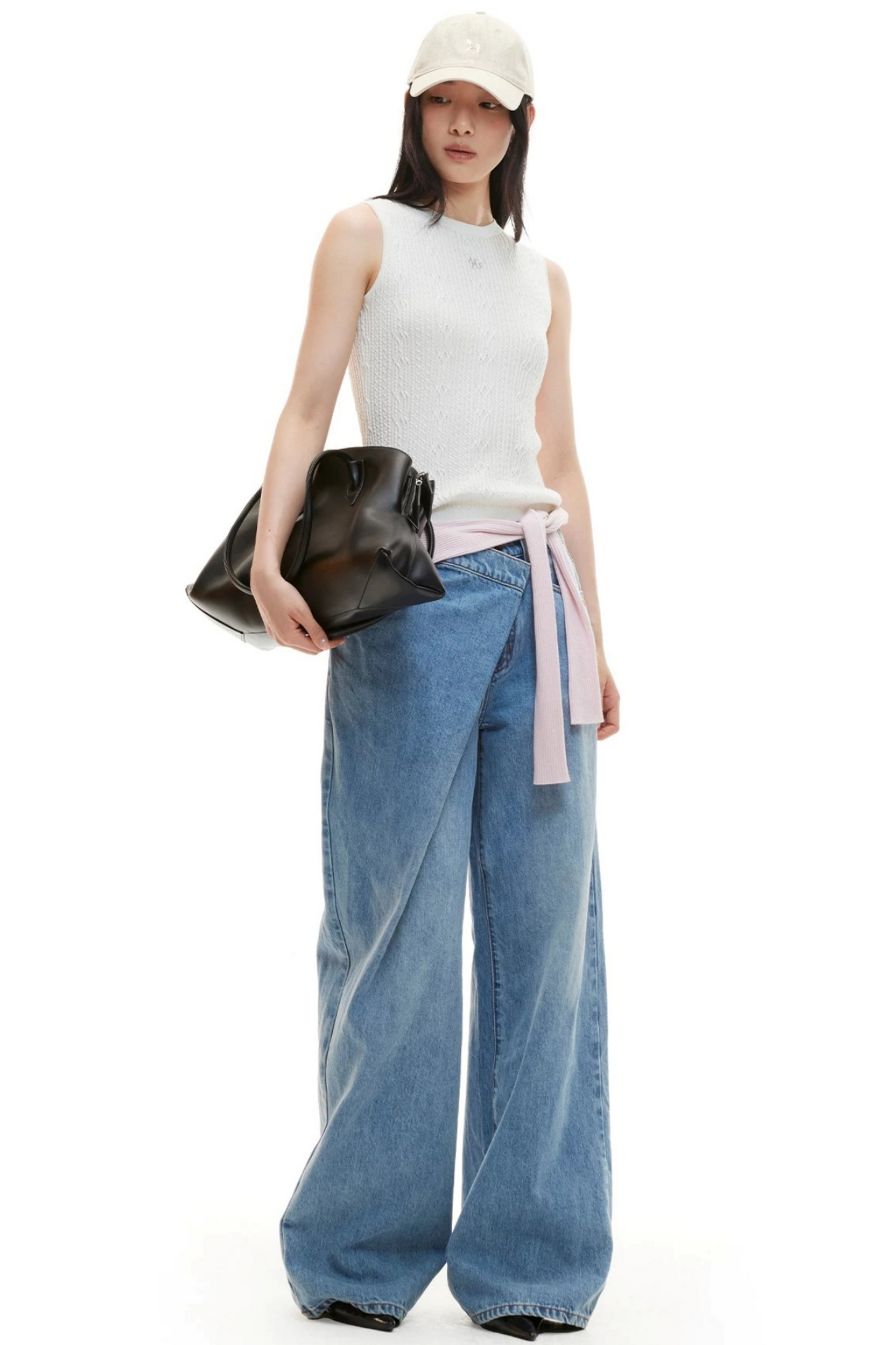 Lyocell Wool Knit Vest