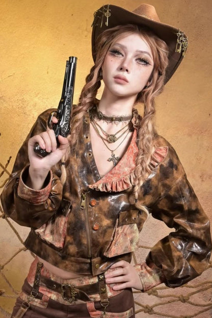 Melard Lace Steampunk Jacket Set-Up