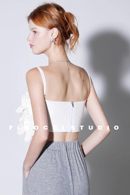 Ultra-Complex Double-Layer Petal Suspender