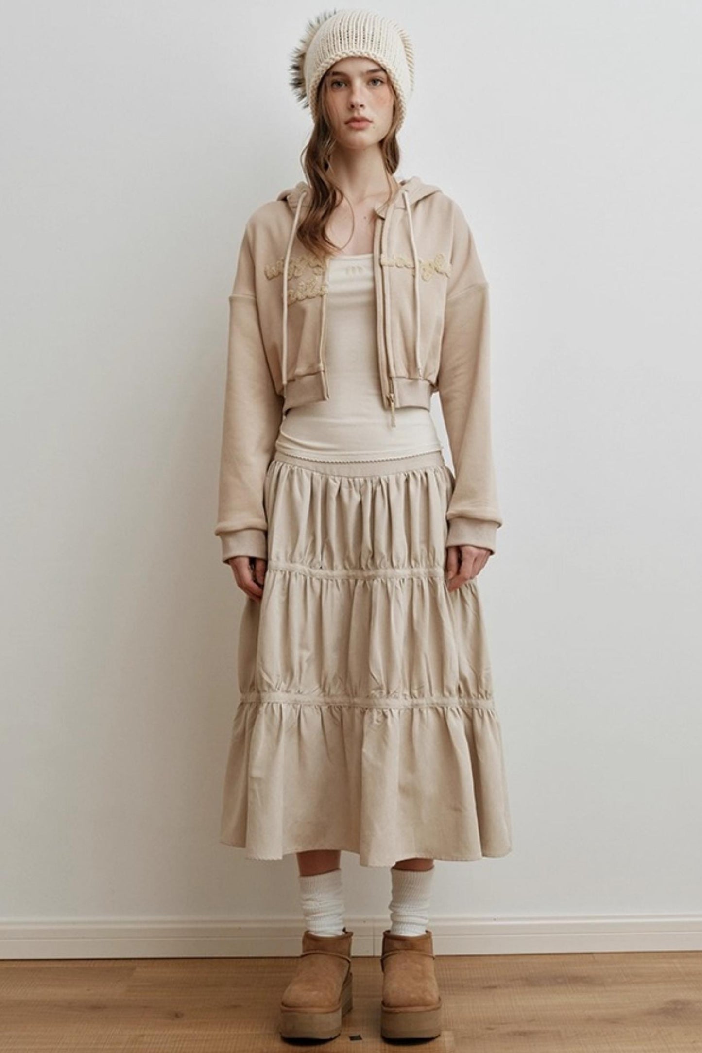 Velvet Slim Fit Bottom Camisole