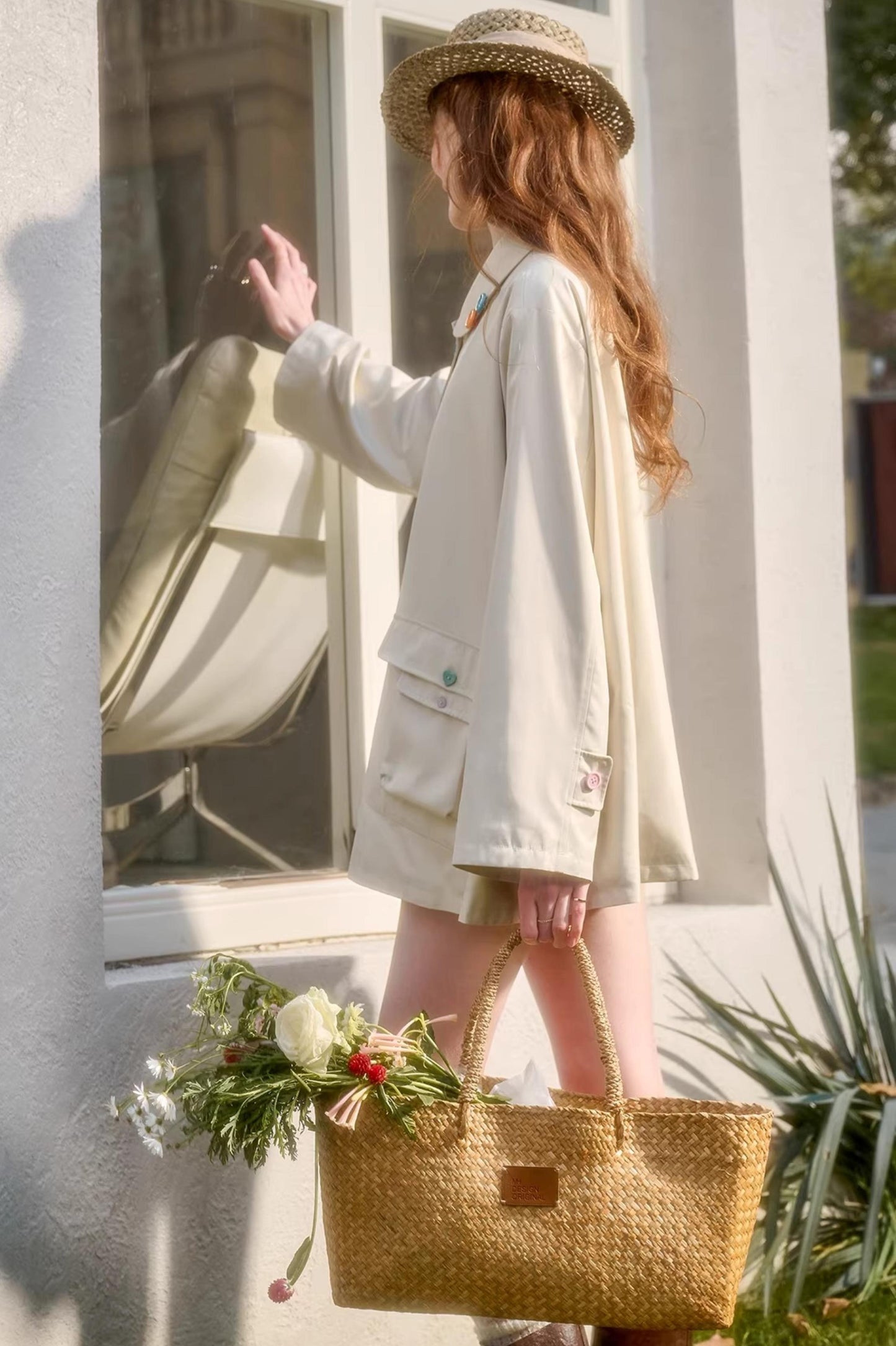 Button Collector Trench Coat